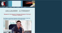 Desktop Screenshot of gallagherliterary.com